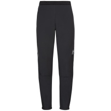 Odlo Functional Pants Cross-Country Ski Pants (windproof, warm, lightweight and breathable) black/gray Men